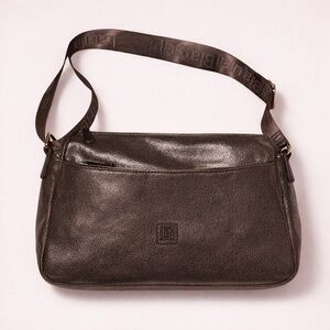 NWT Laura‎ Biagiotti Bronze Shine Bag